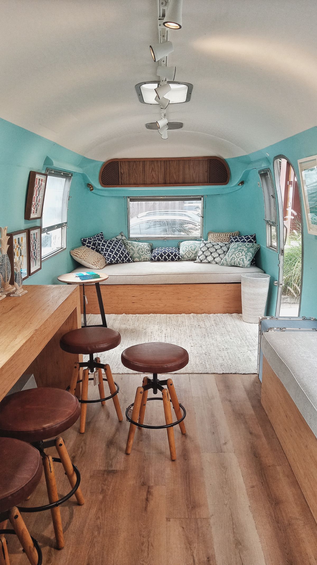 Van interior detail